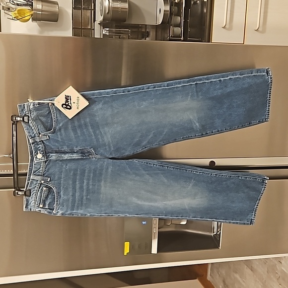 💕BOWIE x MOTHER💕 The Rambler Zip Ankle Jeans ~ Under Pressure 31 NWT - Picture 11 of 16